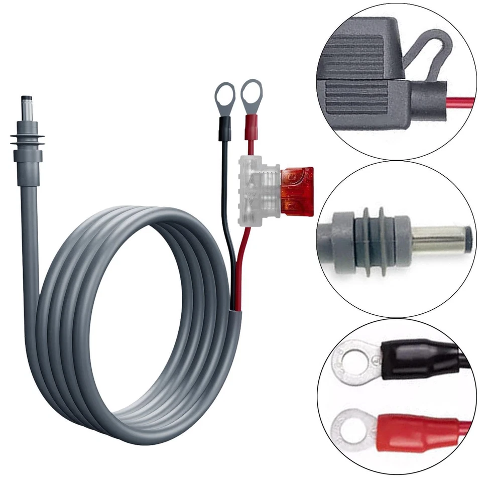 18AWG DC -Stromkabel 30A Sicherungsschachtel für Motorradgolfwagen - Image 1 of 1