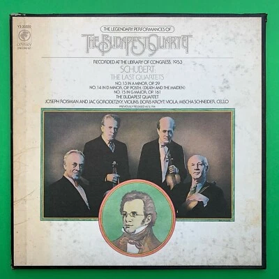 Schubert The Last String Quartets - Budapest Quartet Y3-33320 Ex Condition - Image 1 of 4