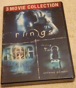 Rings / The Ring / The Ring Two DVD 3 Movie Collection Horror halloween new - Picture 1 of 2