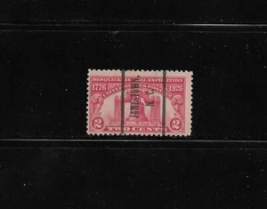 NC Precancels: Jamestown Pseudo (Fancy Printed); 2c 1926 Liberty Bell #627 - Picture 1 of 1