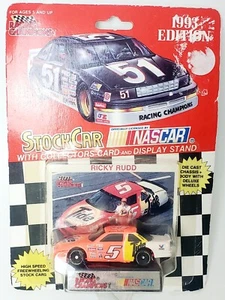 New Vtg Nascar Racing Champions 1993 Ed. Ricky Rudd #5 Tide-Stock Car w/Stand - Picture 1 of 2