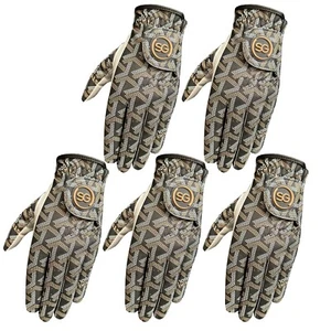 SG Ladies Women Printed Pattern golf gloves Cabretta leather palm Multi Buy Deal - Bild 1 von 8