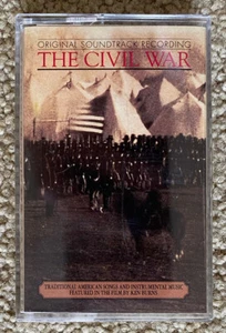 The CIVIL WAR - OST Soundtrack - CASSETTE 1990 Elektra 79256-4 * Near MINT - Picture 1 of 6