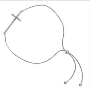 Grace & Heart G&H PURE FAITH BRACELET .925 STERLING SILVER TOP SELLER NEW Cross - Picture 1 of 2