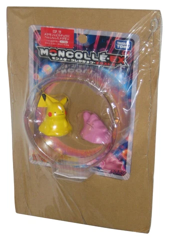 Pokemon Sun & Moon Takara Tomy Moncolle-Ex Ditto & Pikachu Figure Set ESP-19 Cover