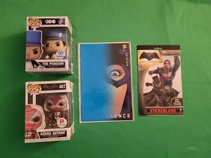 Funko Pop Penguin 485 Azrael Batman 407 DC Convergence Batgirl #2 Comic 4 Stück - Bild 1 von 22