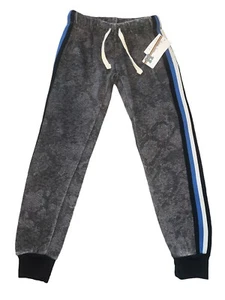 Vintage Havana Girls Snake Print Side Stripe Jogger Sweatpants M(10-12) NWD - Picture 1 of 4