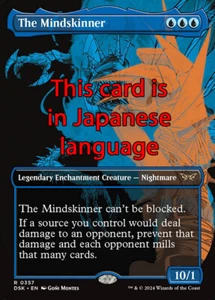 MTG THE MINDSKINNER 357 EXC - LO SCUOIAMENTE - DSK X JP - MAGIC - Imagen 1 de 1