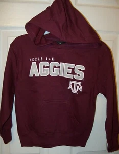 Texas A & M Football A&M Hoodie Jacket Boys Youth Size 5 / 6 NWT - Picture 1 of 1