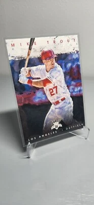 2016 Panini Diamond Kings Mike Trout #91 Los Angeles Angels MLB Baseball Card - Image 1 of 2