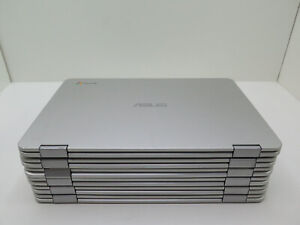 LOT 6 ASUS C302 CHROMEBOOK 12.5" M3 64GB AS IS UNTESTED BATTERY WONT CHARGE