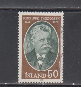 ICELAND : 1978 - USED - SCOTT # 504 - Picture 1 of 1