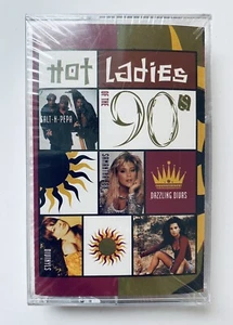 Hot Ladies of the 90s K-Tel Cassette Tape Dazzling Divas TLC Salt N Pepa OOP NOS - Picture 1 of 3
