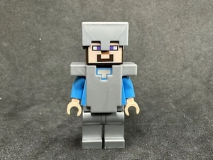 LEGO Minecraft Steve with Iron Armor Minifigure Set 21137 - Bild 1 von 2