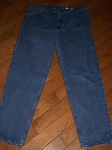 USA HERREN LEVI'S 550 RELAXED FIT TAPERED LEG JEANS W 42" L 34" MITTELBLAU - Bild 1 von 5