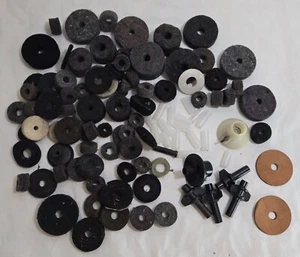 Cymbal Felt Pads and Protective Plastic Sleeves - Picture 1 of 6