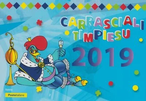 2019 italia repubblica folder Carnevale di Tempio Pausania - Imagen 1 de 1