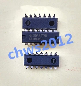 10Pcs CD40106 CD40106BE 40106 Hex Schmitt Trigger New - Picture 1 of 3