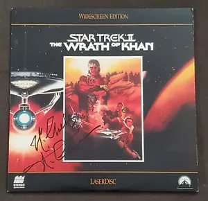 NICHELLE NICHOLS SIGNIERT STAR TREK II DER ZORN VON KHAN FILM LASERSCHEIBE 2 ZWEI - Bild 1 von 3