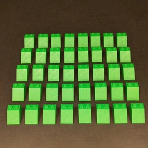 LEGO Slopes Lot of (48) Green 2x3 3298 - Picture 1 of 4