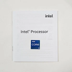 Genuine Intel 11~14th Generation Core i5 Badges blue color Sticker 1.8cm X 1.8cm - Picture 1 of 1