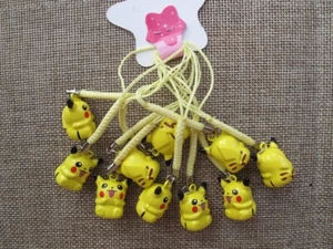 New 60 pcs Japanese anime Jingle Bells Lanyard DIY Making Accessories keychians - Picture 1 of 1