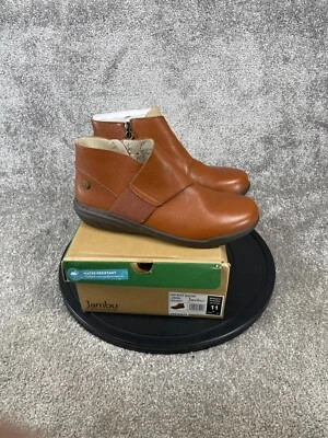 Jambu Booties Womens Size 11 Bary Ankle Brown Leather - Image 1 of 4