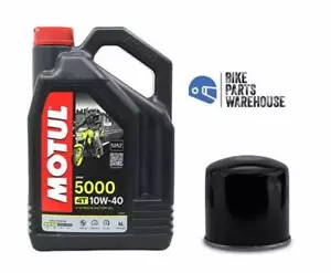 TRIUMPH TIGER 1200 EXPLORER 2012-2022 MOTUL 5000 OIL & FILTER SERVICE KIT 1 - Picture 1 of 1