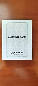 RARE LEXUS PLAYING CARDS , 2 DECKS BRAND NEW - Picture 1 of 6