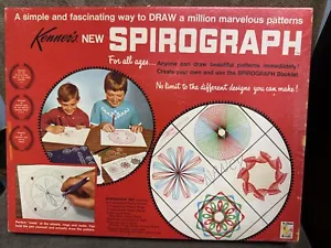 VINTAGE 1967 KENNER'S SPIROGRAPH No. 401 ZEICHNUNG (einige Teile fehlen.)Lesen. - Bild 1 von 11