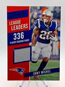2019 Panini Prestige - League Leaders #LL-SM Sony Michel (MEM) - Picture 1 of 2