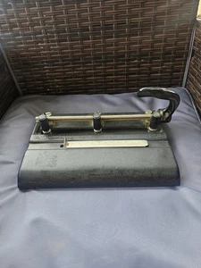 Vintage Master Products drei 3-Loch Lochhebel • schwarz • Made in USA 3-25 13" - Bild 1 von 14