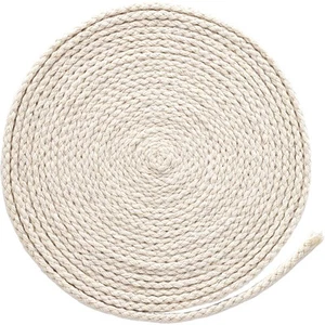 65.6 Ft Oil Lamp Wick Replacement 1/5" Round Braided Cotton Wicks for Candle ... - Picture 1 of 7
