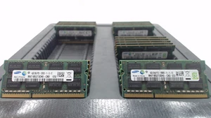 SET 25 SAMSUNG M471B5273CH0-CK0 4GB DDR3 PC3-12800 1600 NONECC LAPTOP SPEICHER RAM - Bild 1 von 1