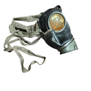 Wehrmacht Gasmaske Gummi Schwarz flr 42 2WK WW2 - Picture 1 of 8