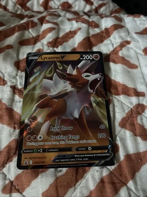 Lycanroc V SWSH199 SWSH: Sword & Shield Promo Cards Holo - Image 1 of 2