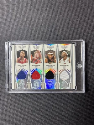 2005-06 TOPPS LUXURY BOX McGRADY IVERSON IGUODALA MARBURY Wallace GU Patch #/140 - Image 1 of 3
