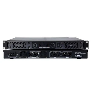700Wx2 2CH Digital Power Amplifier 1U High Power Pure Rear-stage for Stage /KTV - Picture 1 of 1
