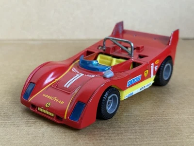 Hot Wheels Italia Mebetoys Ferrari 312 PB, escala 1:28, rojo, raro, resto, GC. Foto 1 de 4