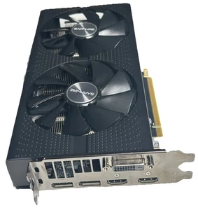 SAPPHIRE PULSE RADEON RX 580 8GB GDDR5 GAMING DESKTOP PC DUAL HDMI GRAPHICS CARD - Picture 1 of 5