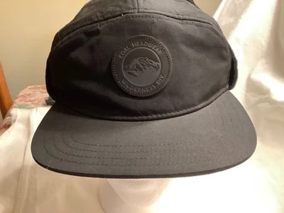 Coal Headwear Insulated Ear Flap Hat Black Medium Wilderness Division NWT - Image 1 of 4
