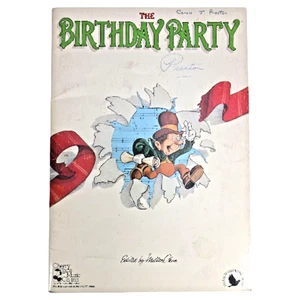The Birthday Party Musical Choral Book Christmas Christian Music 1981 Youth - Picture 1 of 10