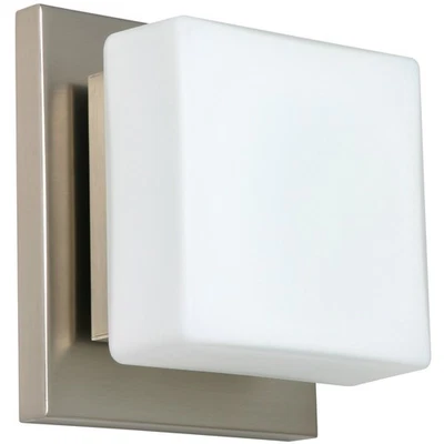 Besa Lighting 1WS-773507-LED-SN Alex Wall Sconce Satin Nickel - Image 1 of 2