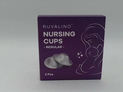 RUVALINO Original Plata 925 Tazas de Lactancia XL, Fundas para Pezones para Lactancia Foto 1 de 4