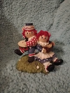 Figura de batería y acordeón Raggedy Ann & Andy tocando  - Imagen 1 de 5
