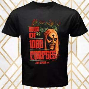 T-shirt da uomo nera House of 1000 Corpses taglia S - 5XL - Foto 1 di 1