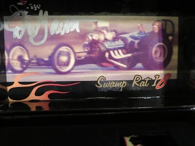 NHRA Don "big Daddy"  Garits Autographed GMP 1/43 Swamp Rat 1B Die Cast Dragster - Image 1 of 4