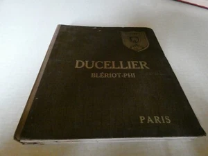 (132B) Catalogue DUCELIER BLÉRIOT-PHI dynamos demarreurs projecteur allumage  .. - Foto 1 di 11