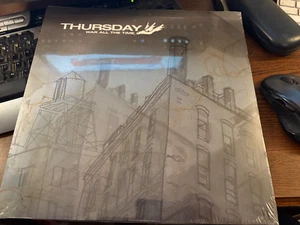 Thursday War All The Time Black In Olive Green Colored Vinyl LP Limited Edition - Imagen 1 de 3