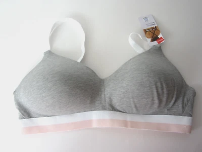 NEW Hanes  Bra A Perfect Fit Wire Free Breathable Smooth Band Lift & Support 3XL - Image 1 of 4